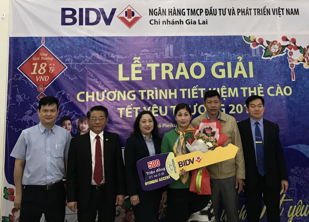 TTBC BIDV trao giai Tet Yeu Thuong