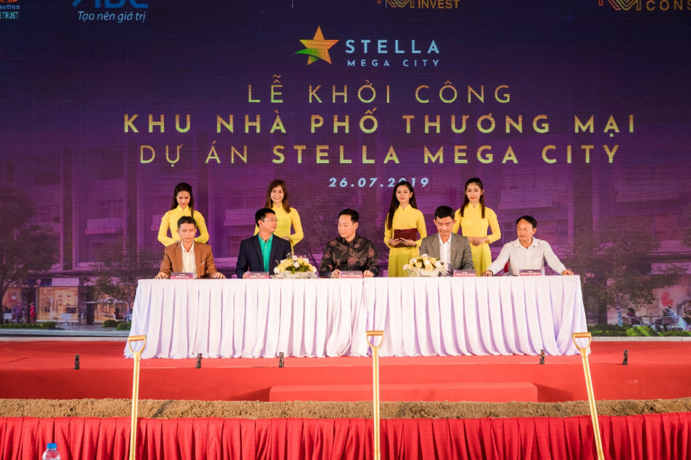 Kita Invest chinh thuc khoi cong khu nha pho thuong mai - Du an Stella Mega City hinh anh 2