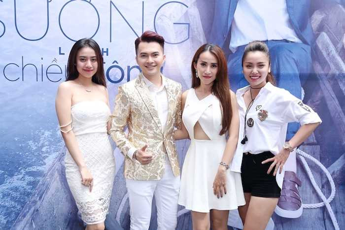 nam cuong va nhom May Tra