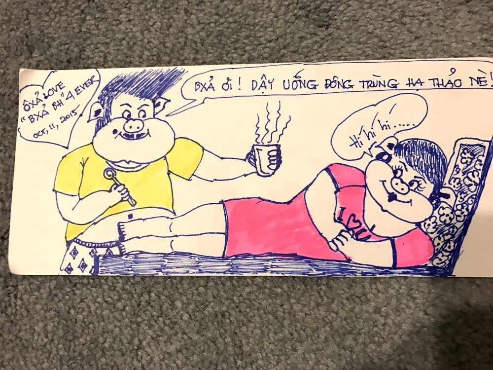 I love you Ba xa Be Heo 6