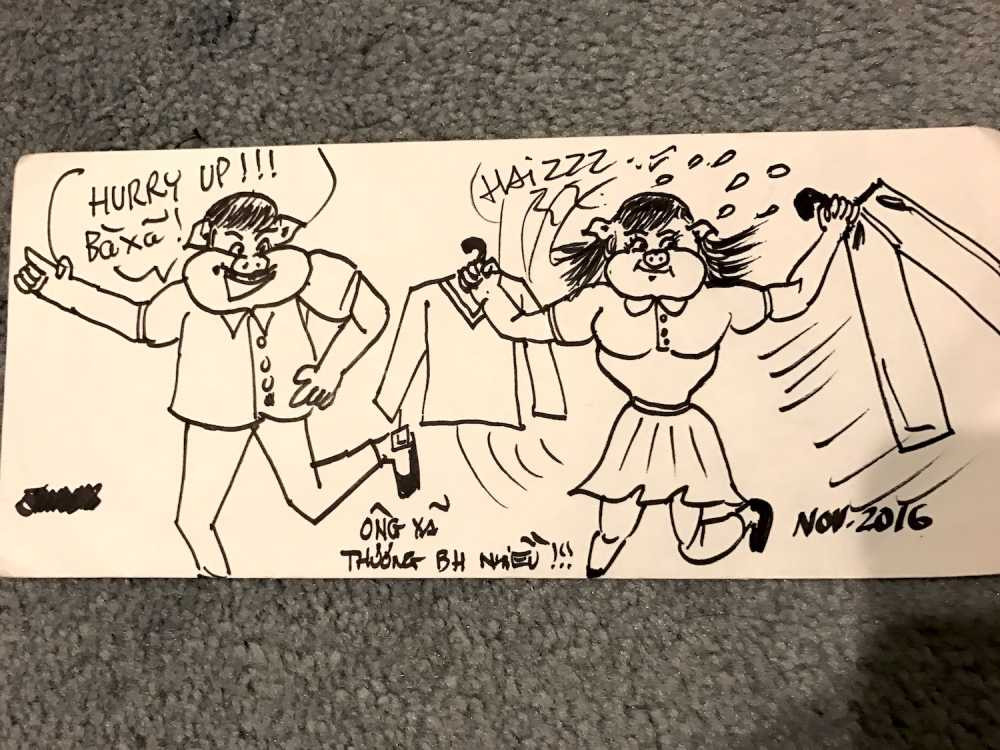 I love you Ba xa Be Heo 7