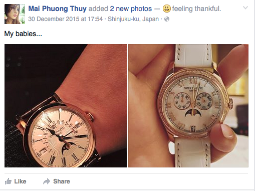 Hoa hậu Mai Phương Thúy