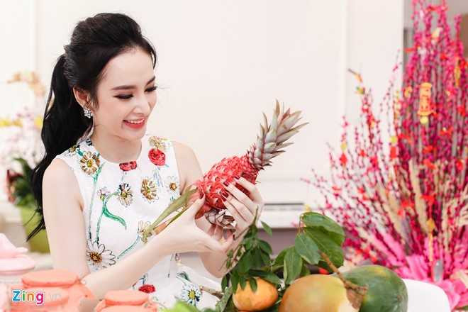 Angela Phuong Trinh don Tet o can ho moi mua hinh anh 4