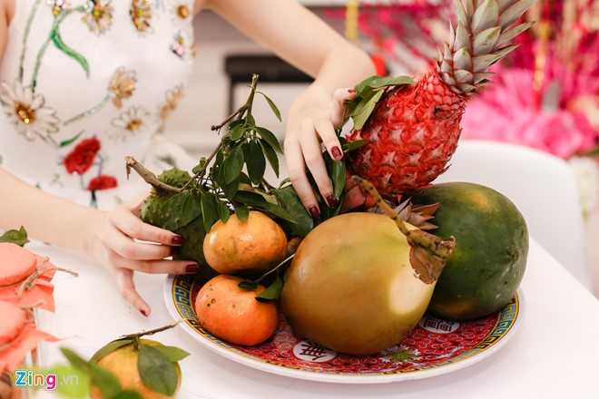 Angela Phuong Trinh don Tet o can ho moi mua hinh anh 6