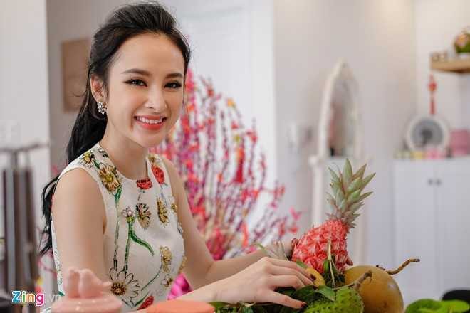 Angela Phuong Trinh don Tet o can ho moi mua hinh anh 7