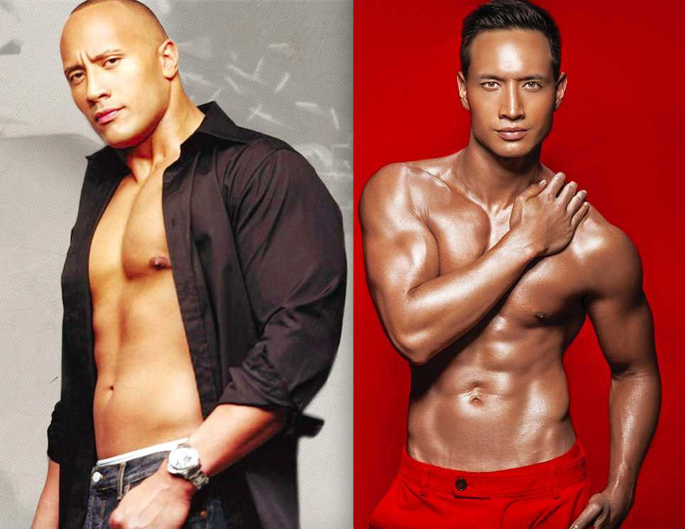 Dwayne Johnson - Kim Ly 2