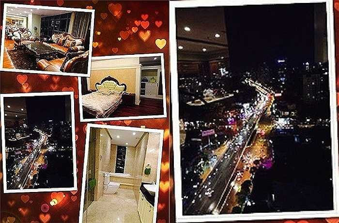 Đây là một góc trong căn nhà sang trọng của Hoàng Thùy Linh.