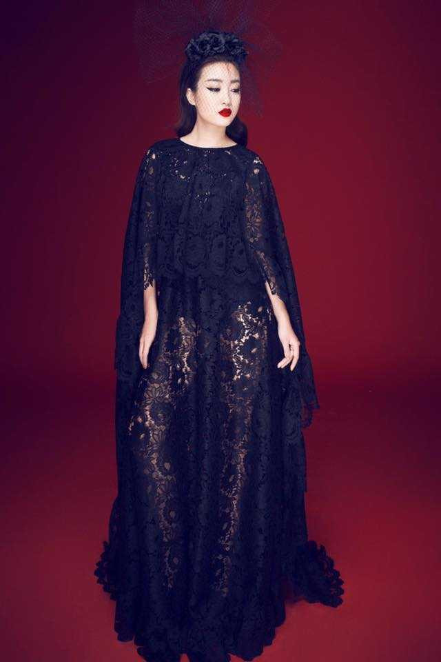 Hinh anh Do My Linh - Hoa hau Viet Nam co duong cong chuan xac nhat 21