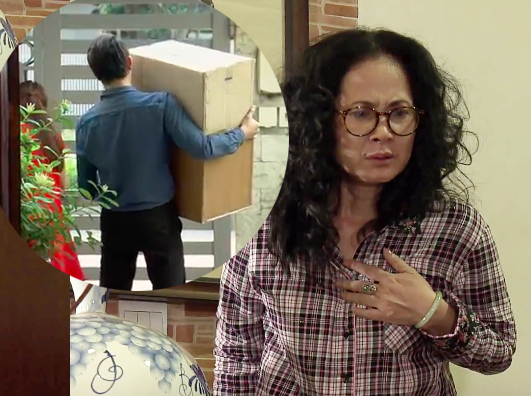 Hinh anh Song chung voi me chong - Tap 21: Ha he vi duoc o rieng nhung Van (Bao Thanh) cam giac nhu cuop di thu quy gia nhat cua me chong 18