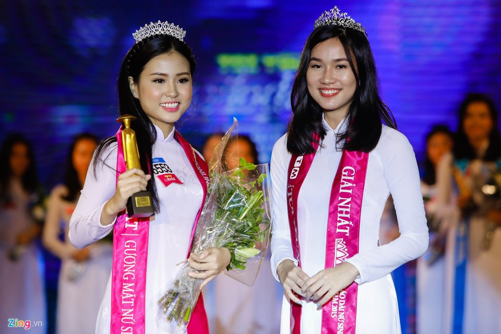 Nu sinh 17 tuoi doat giai Hoa khoi nu sinh ao dai 2017 hinh anh 2
