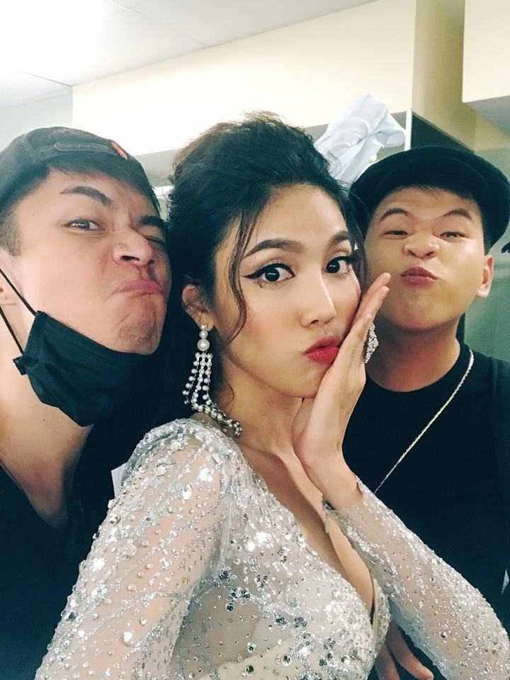 Lan Khuê nói gì sau cú ngã lịch sử trên sóng truyền hình trực tiếp Hoa hậu Đại dương 2017? - Ảnh 2.