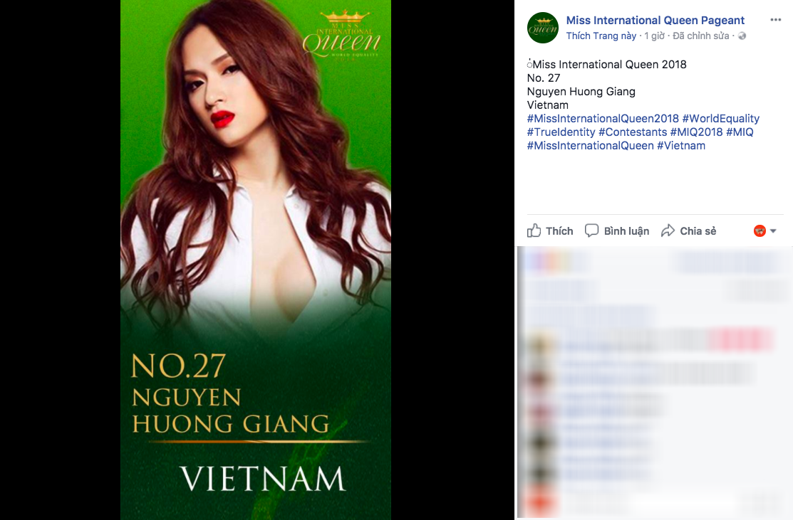 Hương Giang Idol trở thành đại diện Việt Nam thi Hoa hậu chuyển giới Thế giới tại Thái Lan? - Ảnh 1.