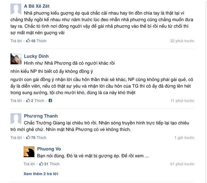 Bieu cam guong gao cua Nha Phuong khi Truong Giang cau hon bi ban tan hinh anh 3