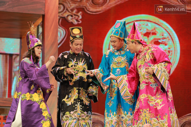 Chùm ảnh đẹp: Cận cảnh dàn nghệ sĩ trên sân khấu hoành tráng của Táo Quân 2018 - Ảnh 19.