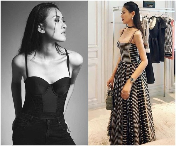 Nằm trong hội bạn thân của Kỳ Duyên, Hà Lade cũng có sự thay đổi đáng kể về hình ảnh.