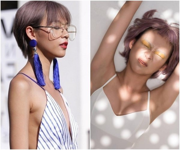 Một chân dài khác cũng mới gia nhập team ngực khủng là Phí Phương Anh.