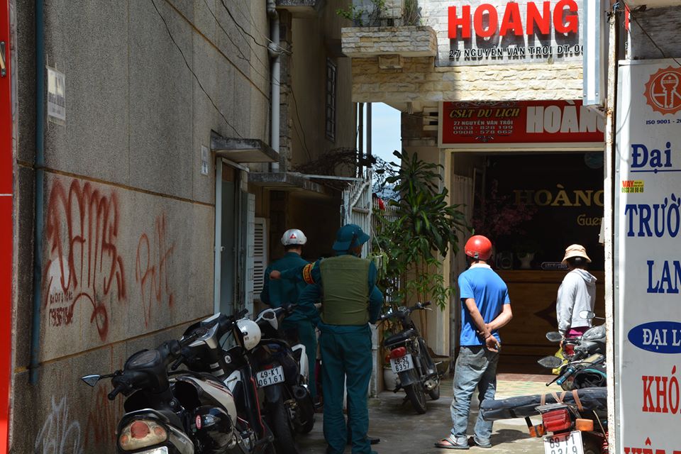 Hinh anh Nguoi dan Da Lat lo lang khi nha xuat hien cac vet nut