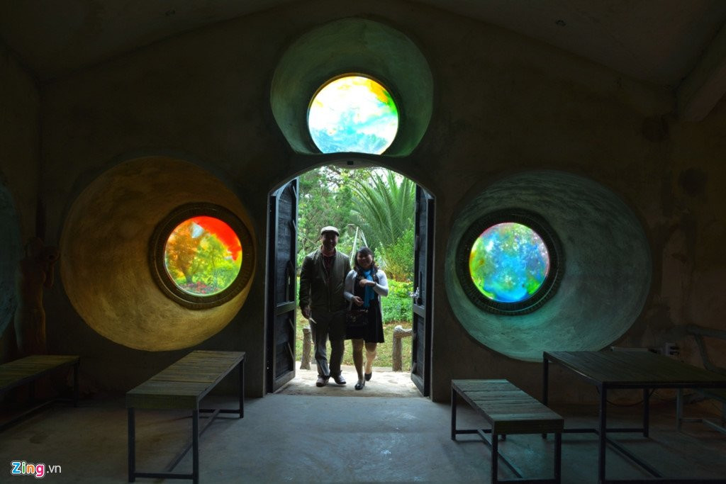 Ngoi nha 132 mai doc dao giua Da Lat hinh anh 6