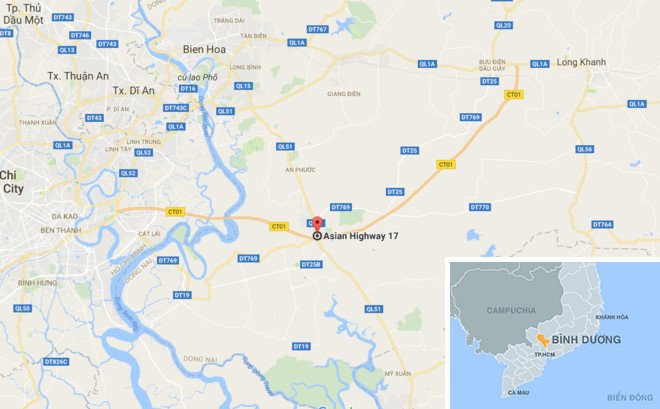 Bat nhom nghi pham chem 2 thanh nien guc ben quoc lo hinh anh 2