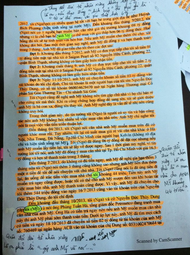 Ban ghi loi khai cua hoa hau Phuong Nga va Cao Toan My giong nhau hinh anh 2