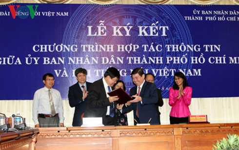 VOV - ky ket hop tac TPHCM
