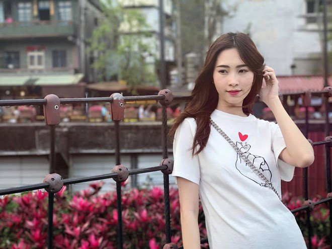 Hoa hau Thu Thao ngot ngao ben ban trai o Dai Loan hinh anh 2