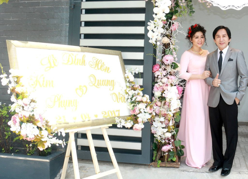 Kim Tu Long hanh phuc trong le dinh hon con gai dau long hinh anh 1