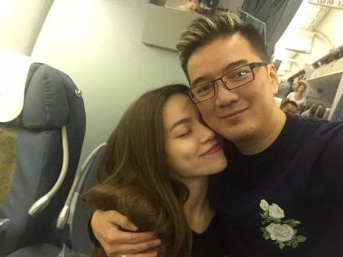 Vừa chia tay đại gia kim cương, Hà Hồ công khai khoá môi trai 