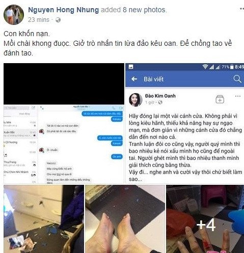 Dien vien Kim Oanh len tieng viec khien vo chong Xuan Bac mau thuan hinh anh 2