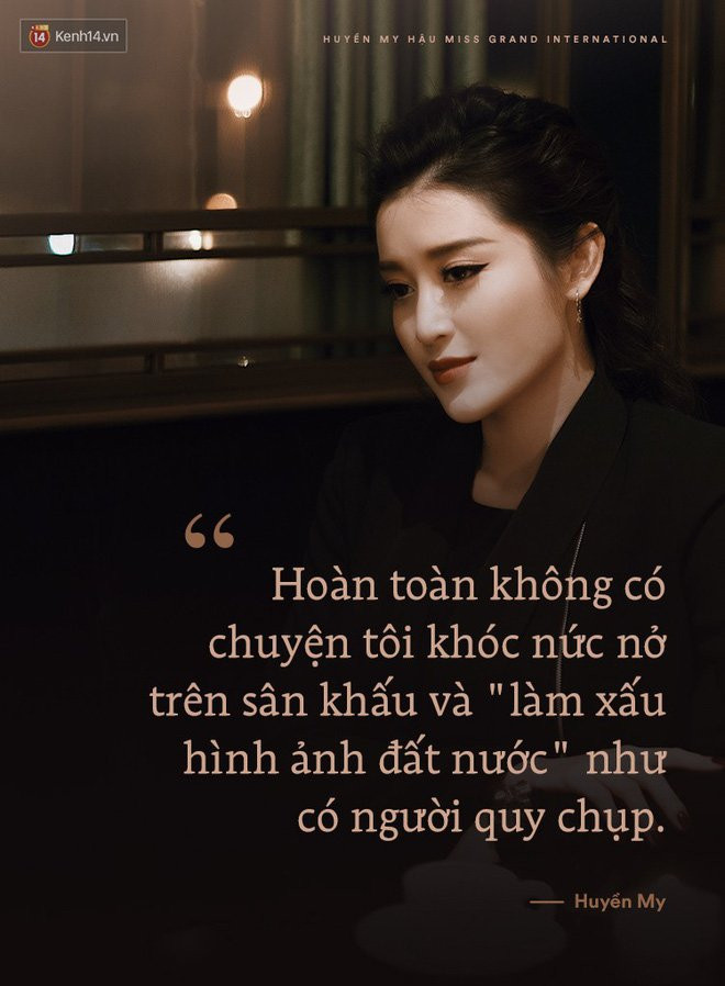 Huyền My: “Tôi không hiểu động cơ nào khiến họ cố tình tìm cách bôi xấu đại diện Việt Nam tại một cuộc thi quốc tế - Ảnh 1.