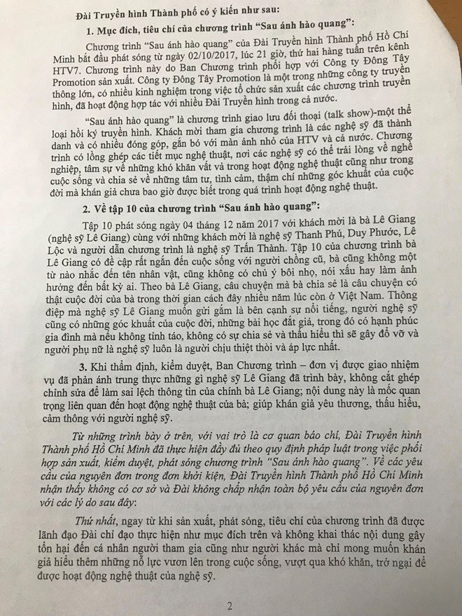 'HTV khong chap nhan xin loi va boi thuong danh hai Duy Phuong' hinh anh 2