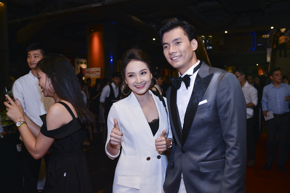 Dien vien Nhan Phuc Vinh va Bao Thanh tuoi tan tai buoi ra mat bo phim 11 Niem Hy Vong 7