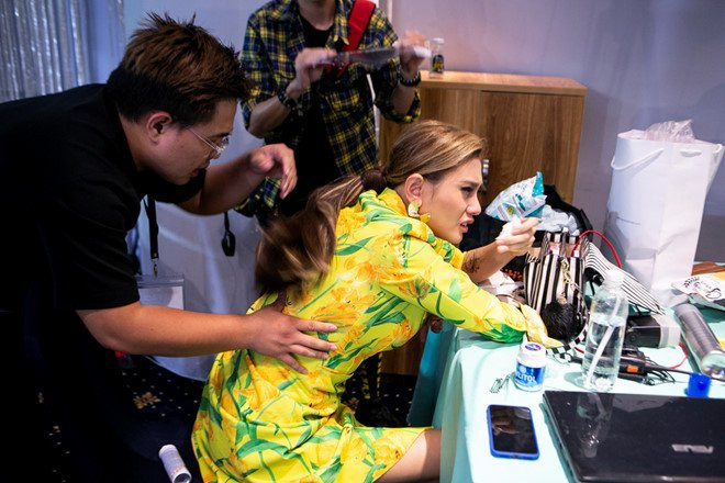 Vo Hoang Yen co phai roi The Face vi thoat vi dia dem? hinh anh 2