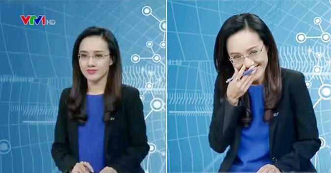 Ngã ngửa với loạt sự cố, ảnh hậu trường không thể tin nổi của dàn MC/BTV khi lên sóng-3