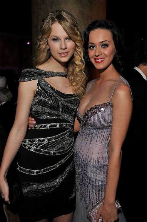 Taylor và Katy từng rất thân thiết.
