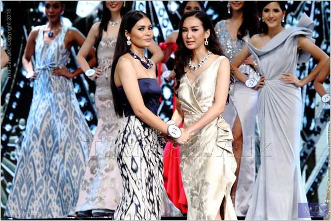 Nhan sac gay tranh cai cua Hoa hau Hoan vu Thai Lan 2016 hinh anh 1