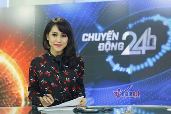 MC Trúc Mai, BTV Trúc Mai, VTV, Chuyển động 24h, BTV Ngọc Trinh