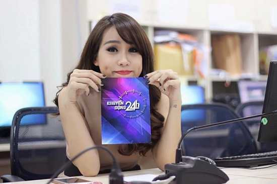 MC Trúc Mai, BTV Trúc Mai, VTV, Chuyển động 24h, BTV Ngọc Trinh