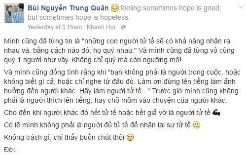 Vu Cat Tuong lo tin nhan noi xau Ha Ho, Son Tung M-TP hinh anh 2