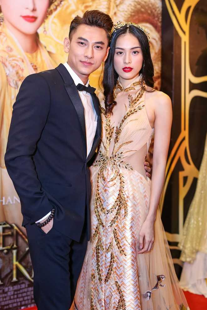 Cuong Do La lang le den xem phim ung ho ban gai Ha Vi hinh anh 8