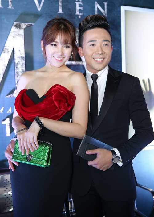 Hari và Trấn Thành khi mới công khai yêu nhau.