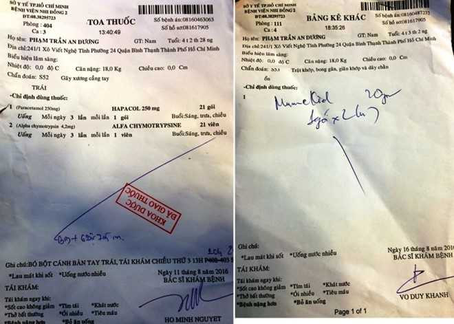 Benh vien Nhi Dong 2: Den kham 4 lan, bi chan doan sai het 3 hinh anh 1