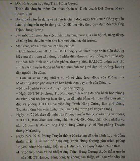 Habeco tran tinh viec bo nhiem con ong Trinh Xuan Thanh hinh anh 1