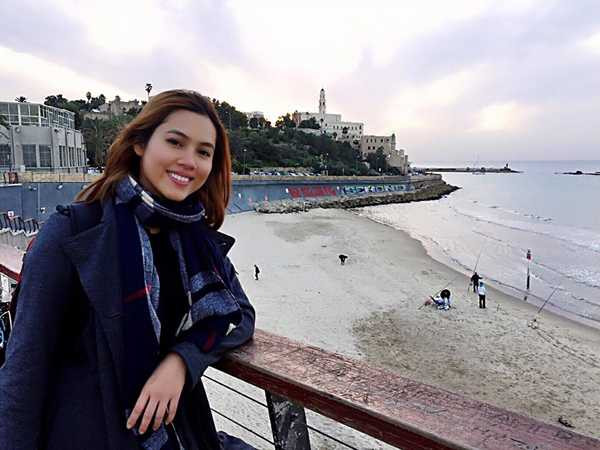 Để có được chất liệu cho kịch bản bộ phim đầu tay, Hoàng My đi thăm thú nhiều nơi ở Israel để tìm hiểu văn hóa, đất nước, con người nơi đây. Những địa danh nổi tiếng người đẹp đã đi qua bao gồm: Thánh đường Dome of the Rock, Vương Cung Thánh Ðường Truyền Tin (Basilica of the Annunciation), sa mạc Negev, biển hồ Galilee, biển Tel Aviv, thành cổ Jerusalem...