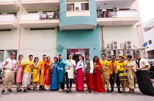 Lễ cưới của em gái cố đạo diễn Huỳnh Phúc Điền có chủ đề 