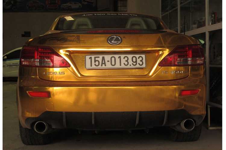 Xe sang tien ty Lexus IS 350C 