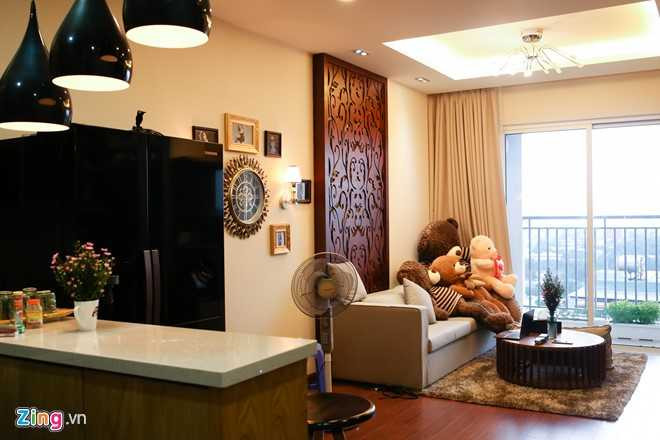 Ben trong can ho 3 ty dong moi tau cua Huong Tram hinh anh 1