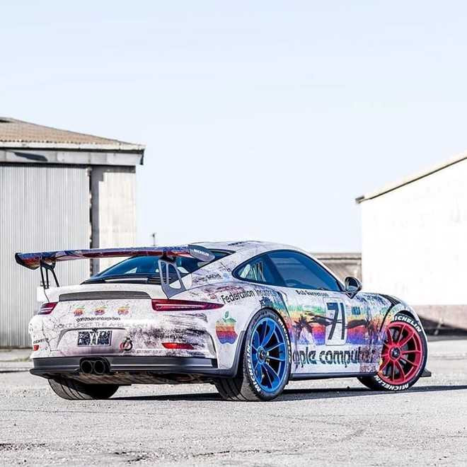 Porsche 911 GT3 RS do theo phong cach may tinh Apple hinh anh 2
