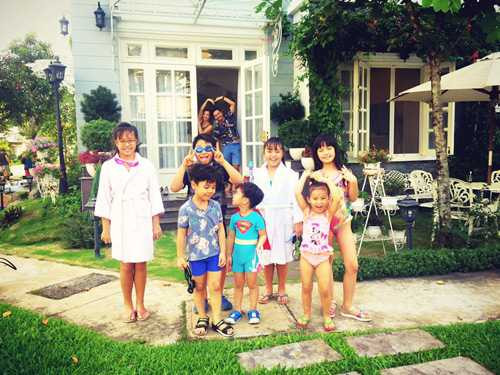 tan chay voi khoanh khac ben vo dep, con xinh cua phan anh hinh anh 2