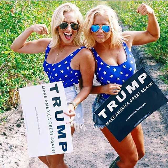 Mỹ nhân đua nhau mặc gợi cảm mừng Trump chiến thắng - 7